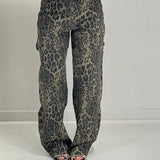 Jeans Ballon Animalier