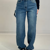 Jeans Ballon lavaggio vintage